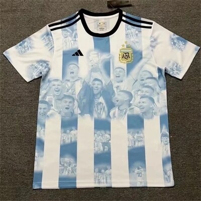 Messi Argentina Champion 2022 Football Shirt