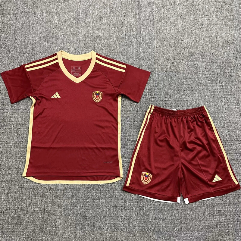 Kids&#39; Shirts 2024 Venezuela soccer home jerseys