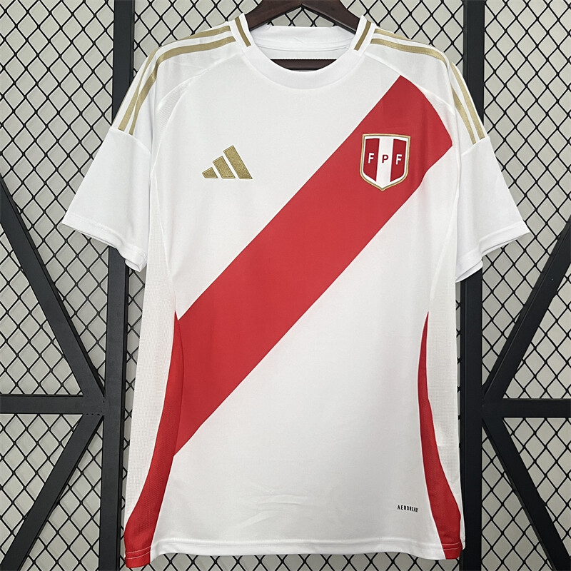 2024 Peru Home Soccer Jersey