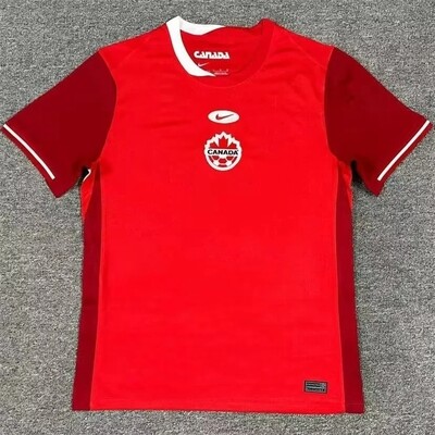 2024 Canada home soccer jersey.