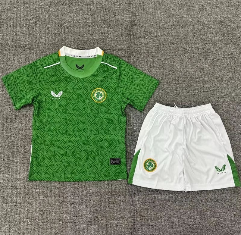 Ireland Home Kids&#39; Shirts Football Kit 2024