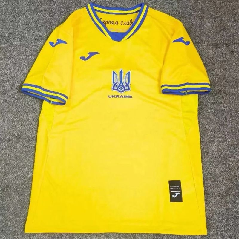 2024 Ukraine Home Soccer Jersey