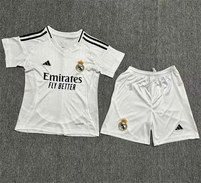 Real Madrid Home Kids&#39; Shirts Football Kit 24/25