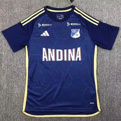 24-25 Millionarios Bogota home soccer jersey