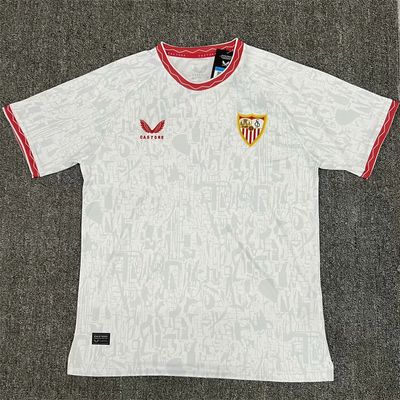 24/25 Sevilla Fc Home Soccer Jersey.