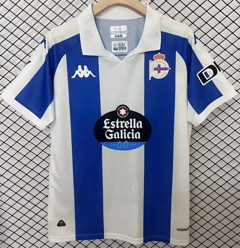 24-25 Deportivo la coruna home Soccer Jersey