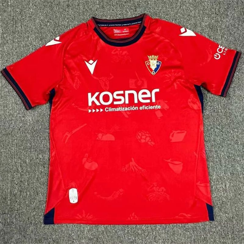 24-25 CA Osasuna home Soccer Jersey.