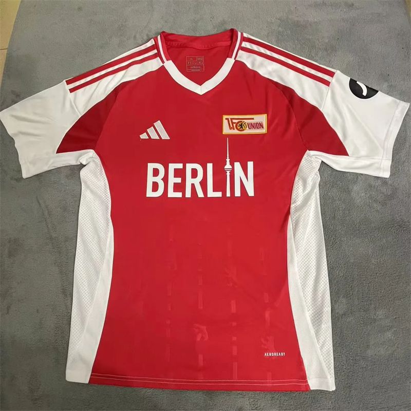 24-25 Union Berlin Home soccer  Jersey