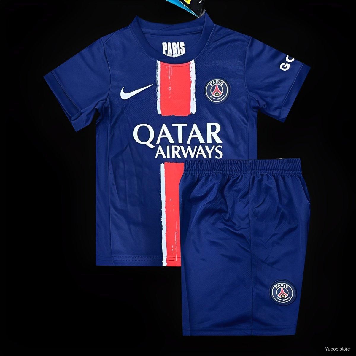 24/25 Kids&#39; Shirts Paris Saint-Germain home