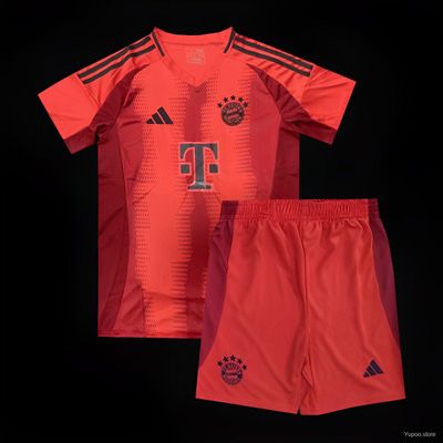24/25 Kids&#39; Shirts Bayern Munich Home Jersey