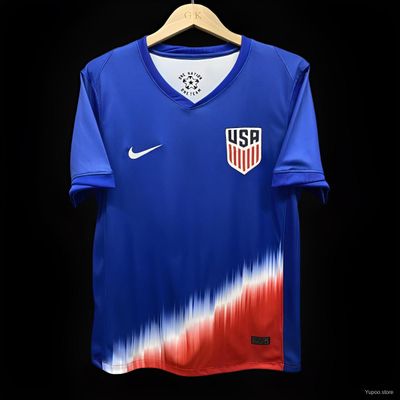 USA  Away Soccer Jersey 24/25