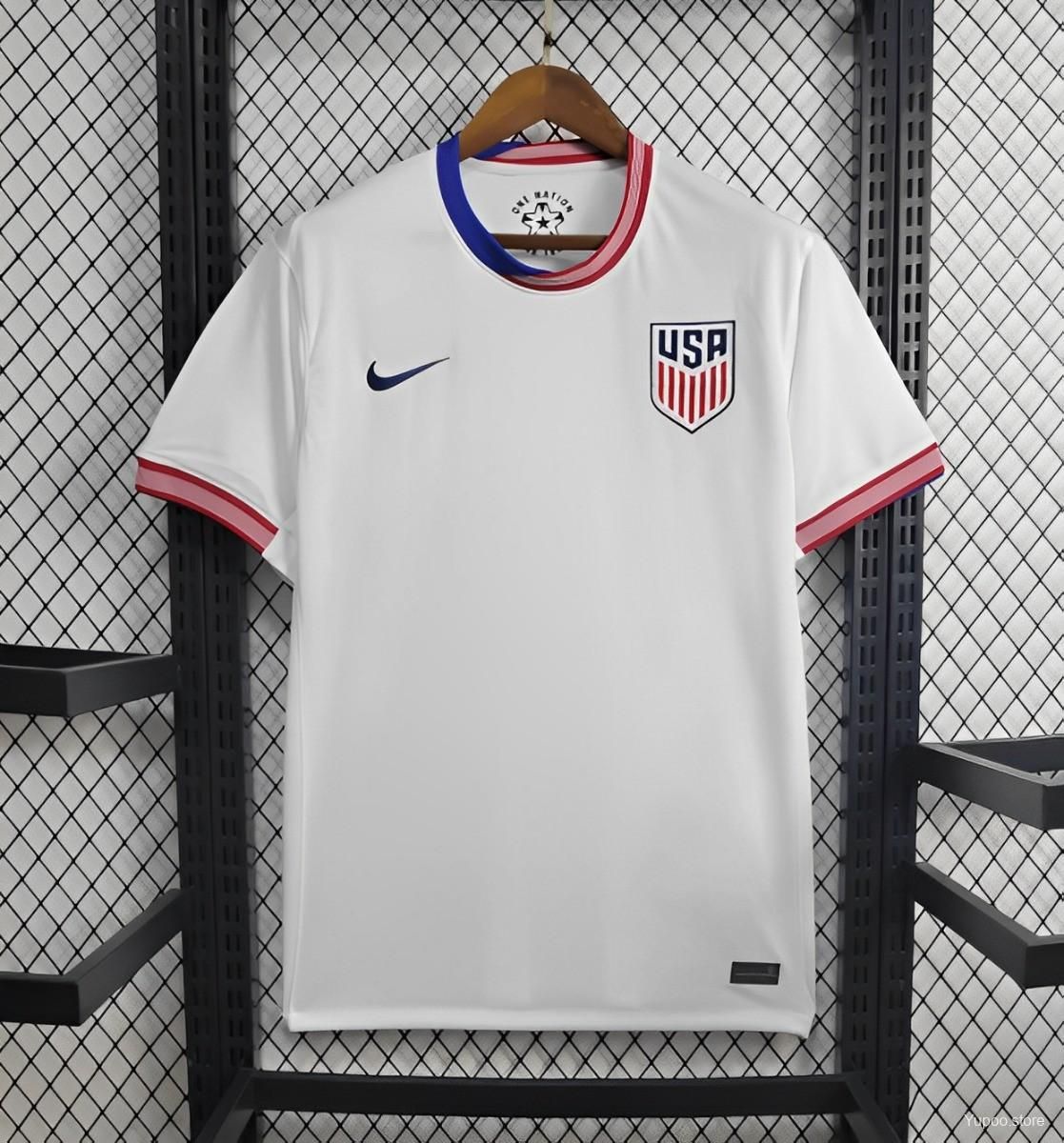 24/25 USA Home Soccer Jersey