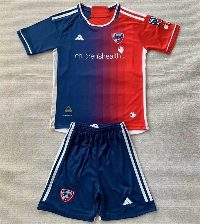 Kids&#39; Shirts 24-25 FC Dallas home jersey