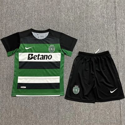 Sporting Lisbon Kids Home football jersey 24/25