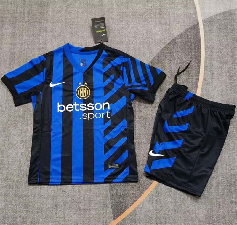Inter Milan Home Kids&#39; Shirts Football Kit 24/25