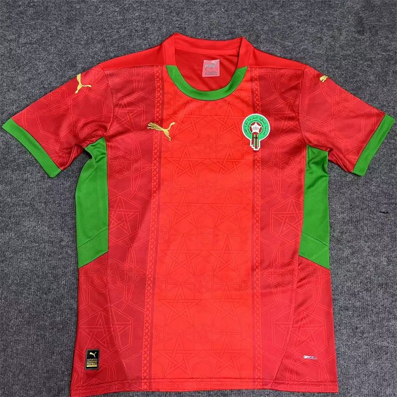 2025 Morocco Home soccer jersey