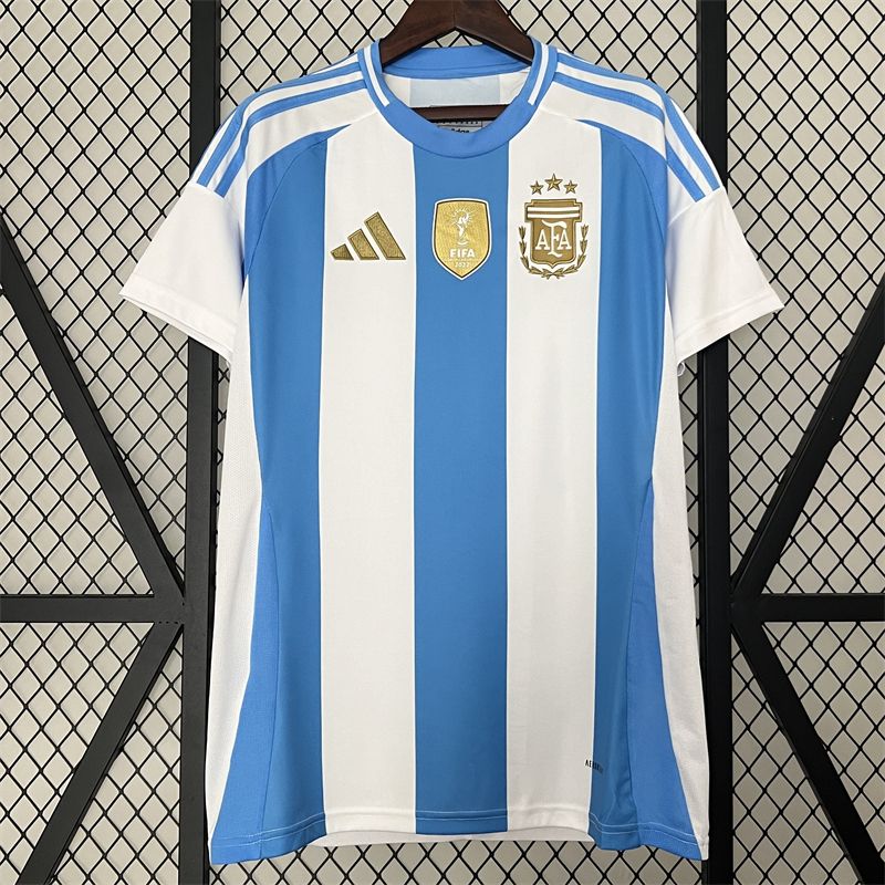 Argentina 2024 Home 3 Stars Football Shirt