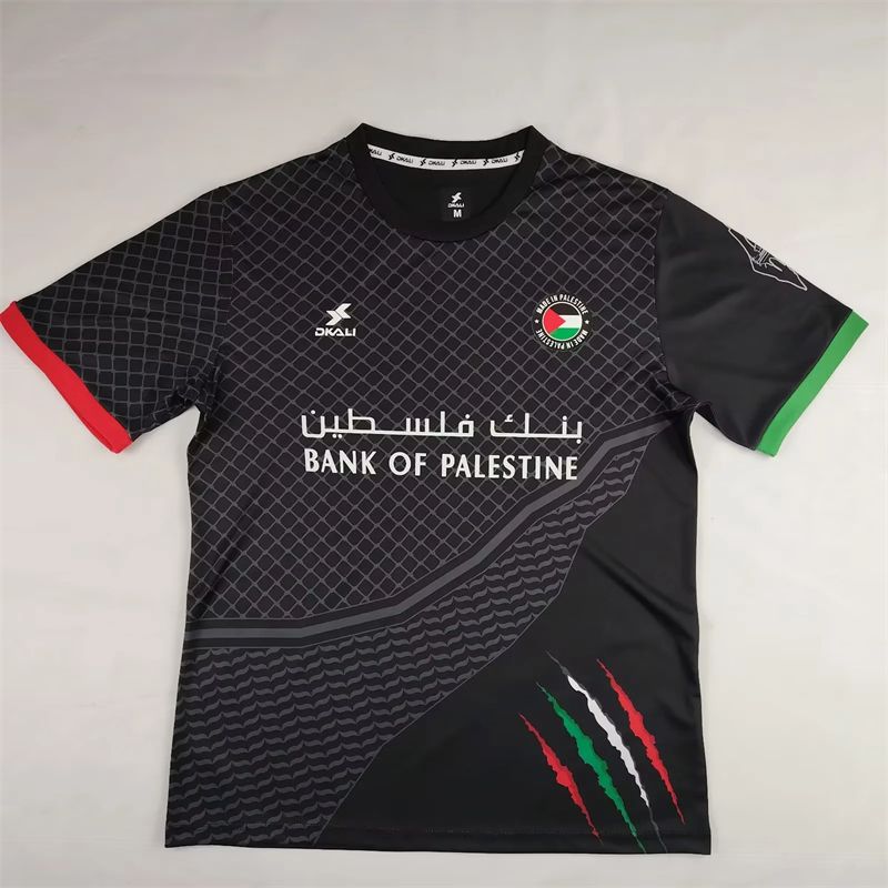 2024 Palestine Home Soccer T-shirts.
