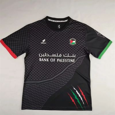 2024 Palestine Home Soccer T-shirts.