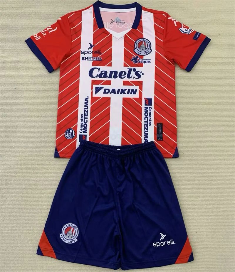 Kids Shirts Atletico San Luis Home 24/25