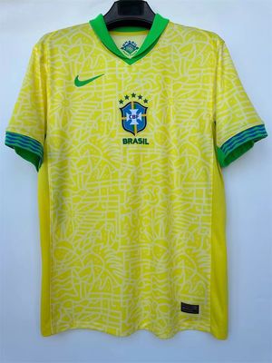 24/25 Brazil home Soccer Jersey