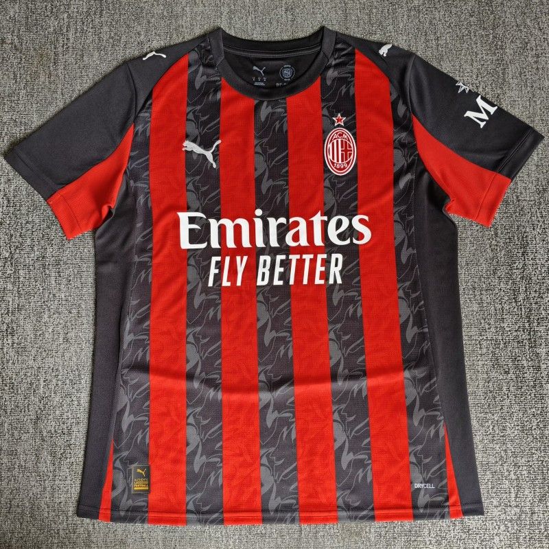 25/26 AC Milan Home T-Shirts Soccer Jersey