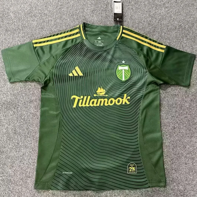 25-26 Portland Timbers home t-shirts