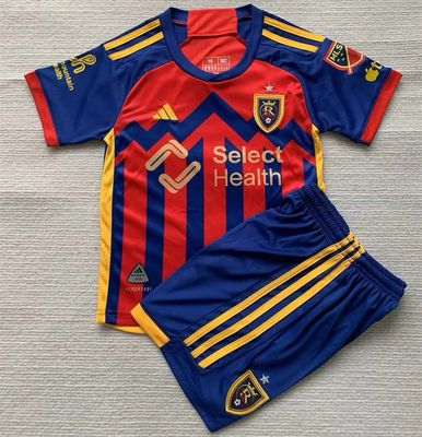 Kids kit 24-25 Royal Salt Lake City home Jersey