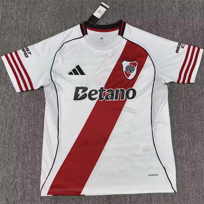25/26River Plate Home Soccer Jersey T-shirts