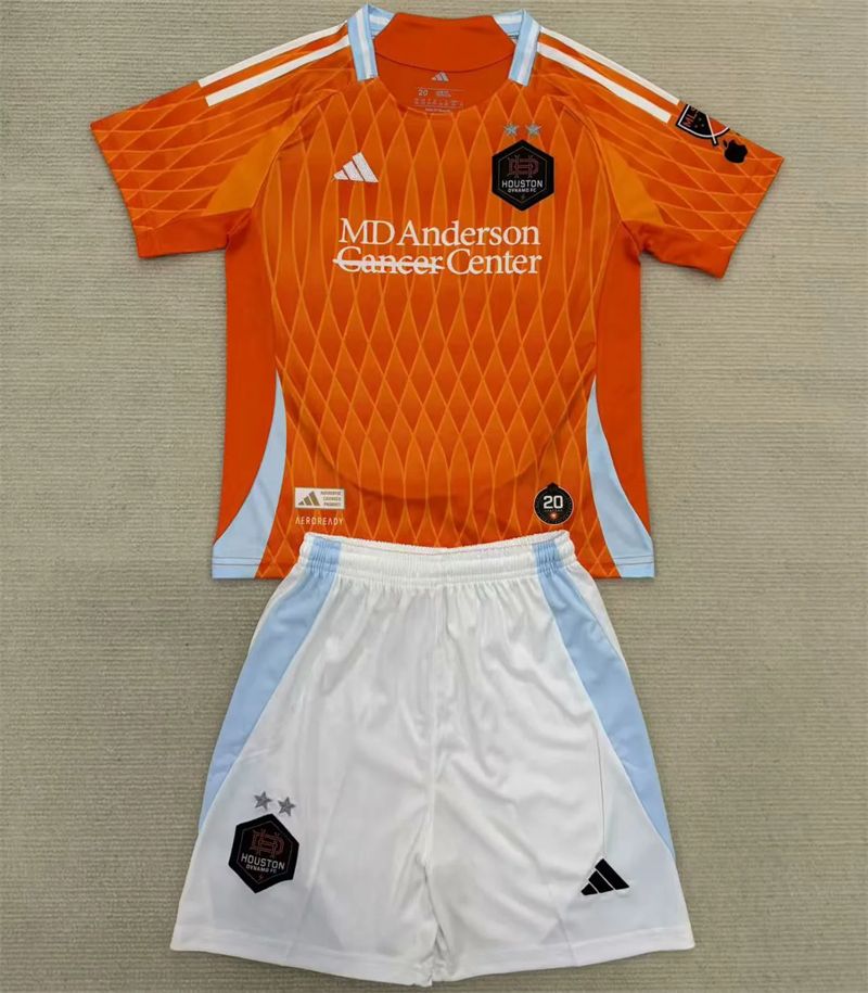 Kids&#39; Shirts 25/26 Houston Dynamo home Jerseys