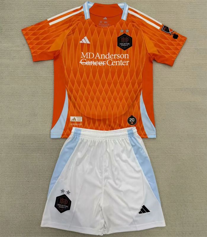 Kids' Shirts 25/26 Houston Dynamo home Kids' Shirts 25/26 Houston Dynamo home