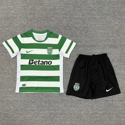 Sporting Lisbon Kids Home football jersey 25/26