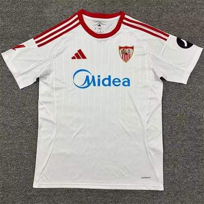 25/26 Sevilla Fc Home Soccer Jersey.