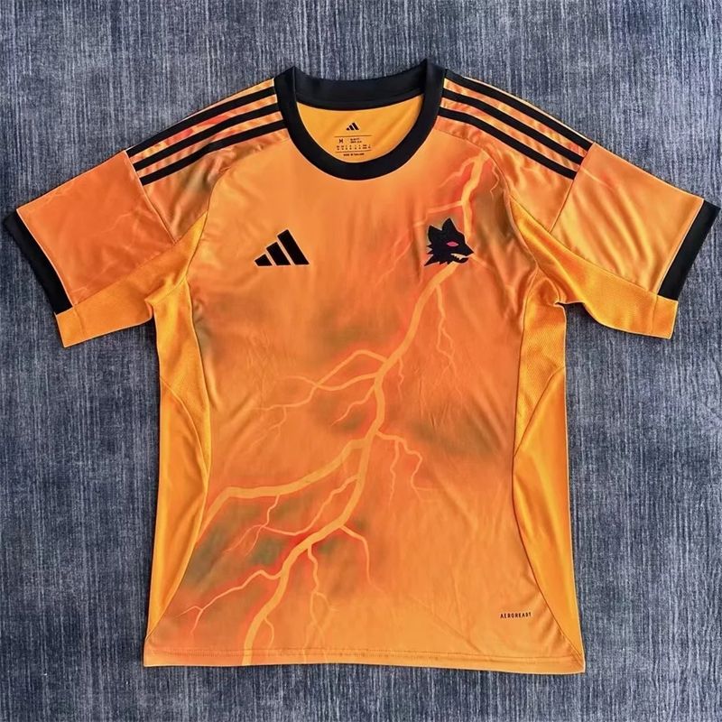 25/26 AS Roma Away orange Jersey 25/26 AS Roma Away orange Jersey