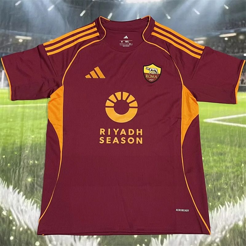 25/26 AS Roma Home Jersey
