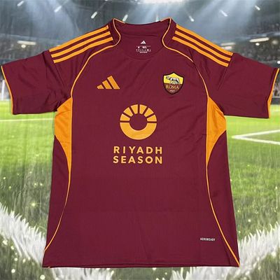 25/26 AS Roma Home Jersey