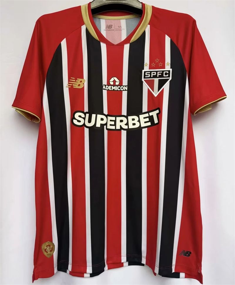 25/26 Sao Paulo Away T-Shirts Jerseys