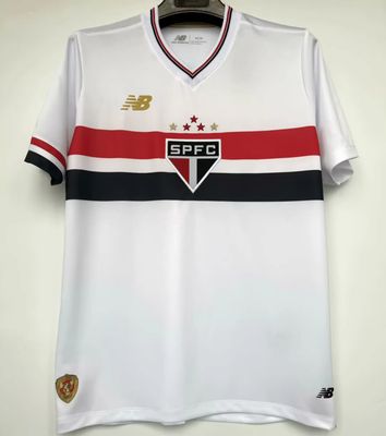 Sao Paulo Home Soccer Jersey 25/26