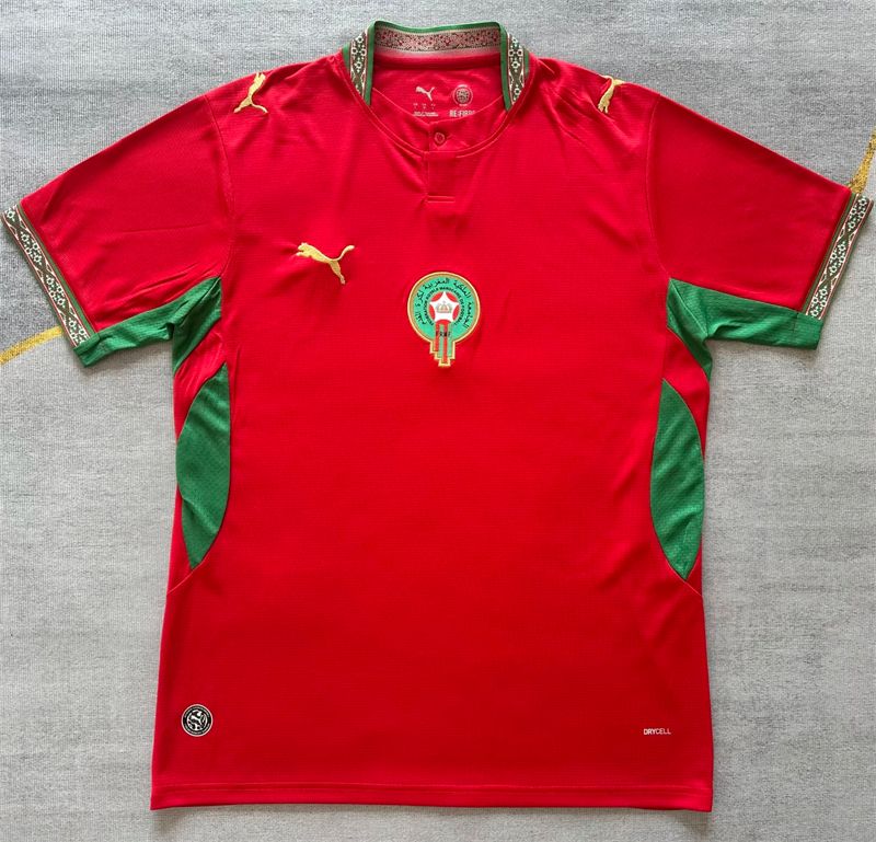 2026 World Cup Morocco Home soccer jersey