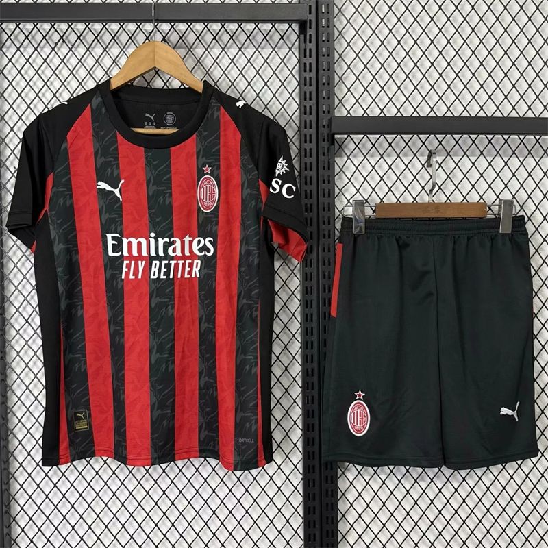 Kids kit 25-26 AC Milan home Kids kit 25-26 AC Milan home