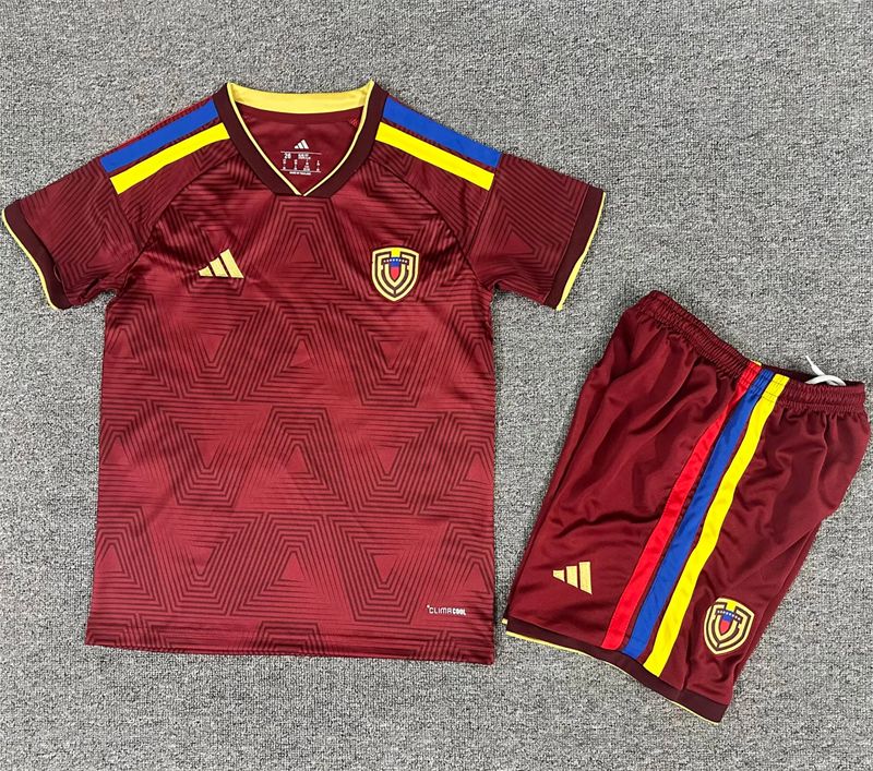Kids' Shirts 2026 Venezuela soccer home jerseys