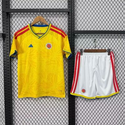 Kids kit 2026 Colombia home Jerseys