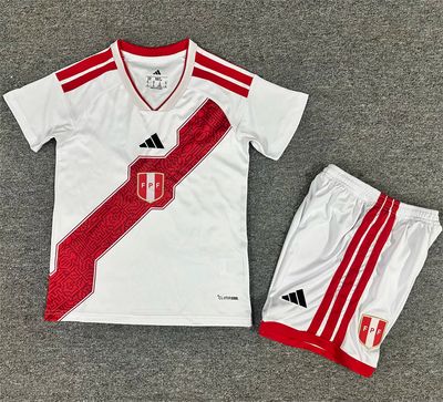 Kids kit 2026 Peru home Jerseys
