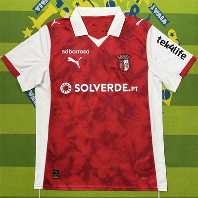 25-26 Sporting Braga home Soccer Jerseys