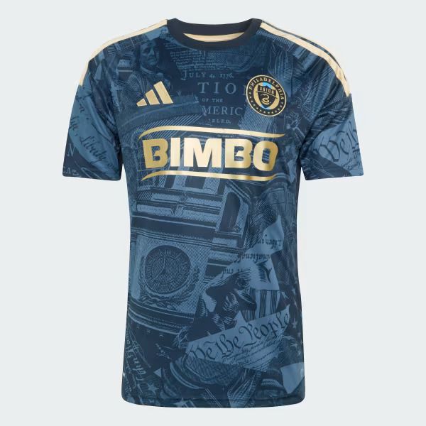 Philadelphia Union 2026/27 Soccer Jersey – Navy &amp; Gold Shirt