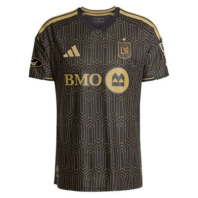LAFC 2026/27 Soccer Jersey – Black &amp; Gold Shirt