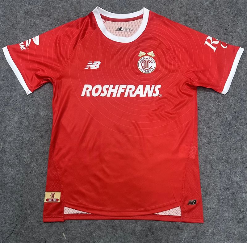 Toluca CD 2026/27 Home Jersey Red