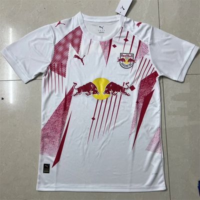 Bragantino Soccer Jersey – White Red Design