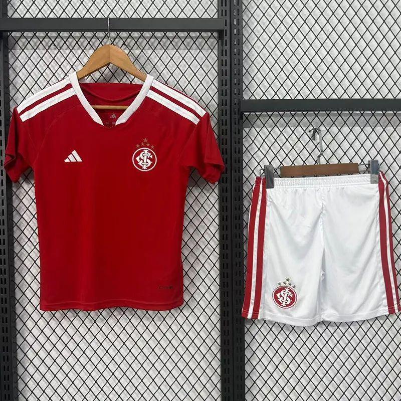 Internacional Kids Soccer Kit – Red White Design