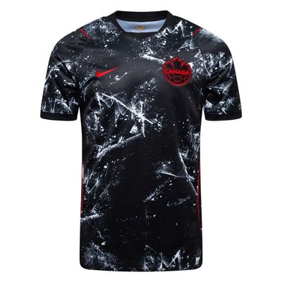 Canada 2026 World Cup Away Jersey – Black Soccer Shirt